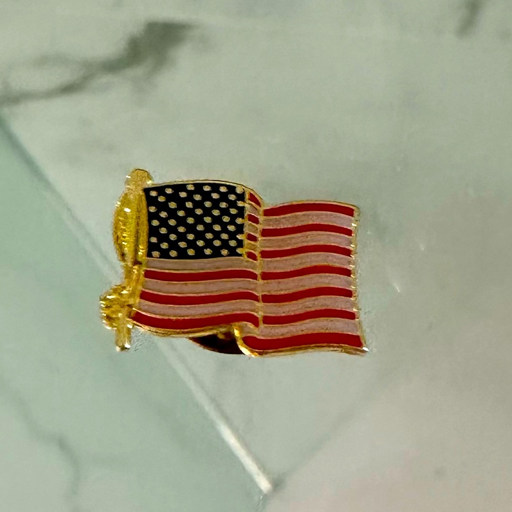 American Flag pin from the President of the United States